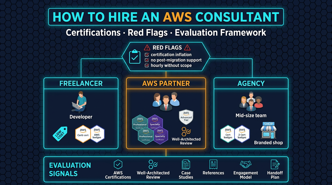 Hire an AWS Consultant: What to Look For and How to Evaluate Them
